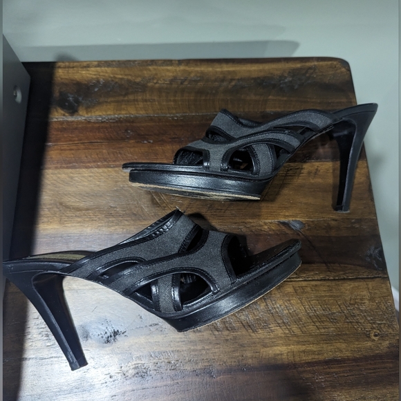 Kenneth Cole blk open open miles sz 9.5 - Picture 2 of 8